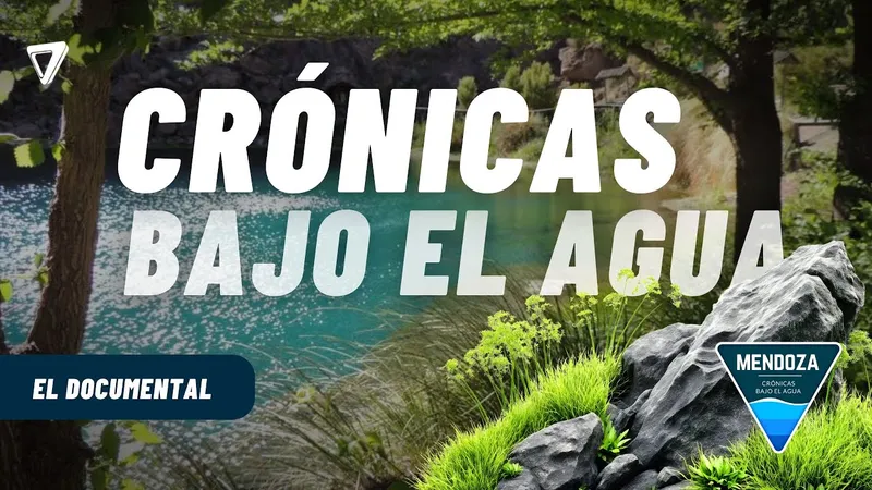 Portada del documental Crónicas Bajo el Agua, de Buceo Aconcagua y Canal 7 Mendoza